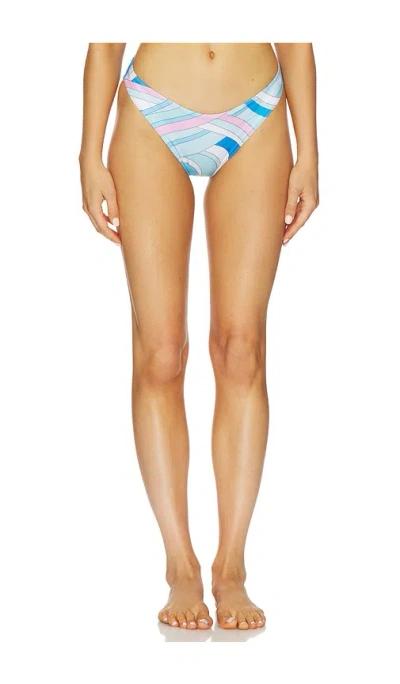 Cin Cin Avenue Classic Bikini Bottom In Blue