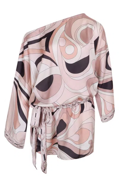 Cin Cin Colada Dress Mars Beige In Pink