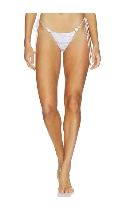 Cin Cin Comet String Bikini Bottom In Multi