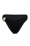 Cin Cin Corazon Moonstone Bottom Black In Black