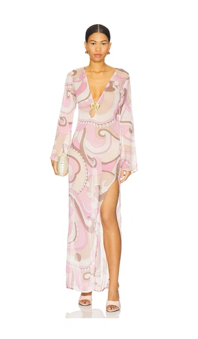 Cin Cin Hotline Orchid Maxi Dress