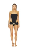 Cin Cin Opium Halo One Piece In Black