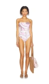 Cin Cin Scorpio Classic One Piece Swimsuit In Multi