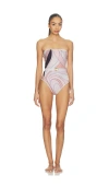 Cin Cin Scorpio Classic Swimsuit In Multi