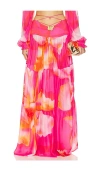 Cin Cin Song Butterfly Skirt In 野花
