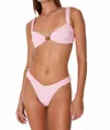 Cin Cin Sunkiss Bikini Bottoms In Ballet Pink In Pink