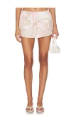 Cin Cin Teddy Skort In Pink