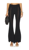 Cin Cin Ursula Knit Pant In Black