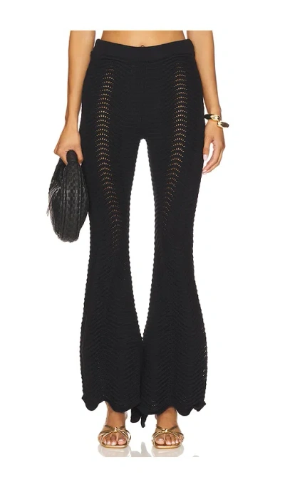 Cin Cin Ursula Knit Pant In Black