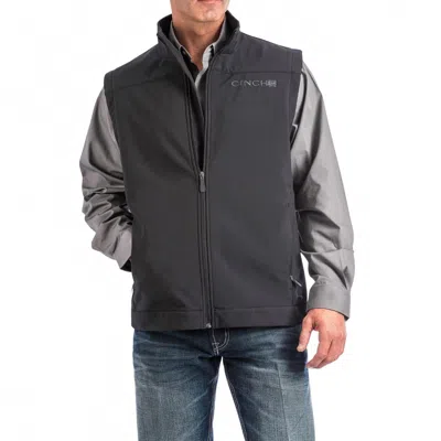 Cinch Bonded Vest In Black