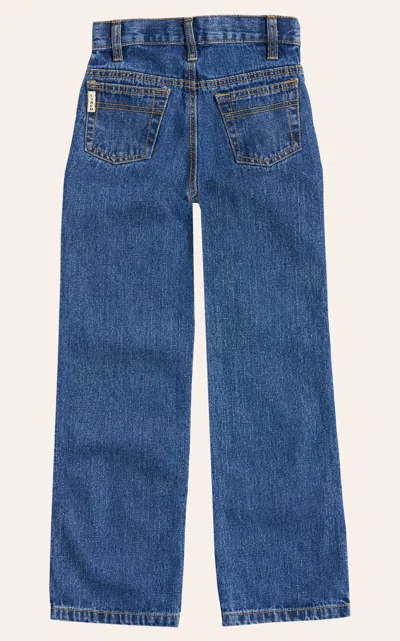 Cinch Boy's Medium Wash Original Fit Straight Leg Jeans (1t-4) In Blue
