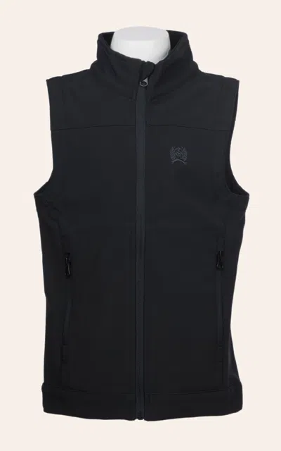 Cinch Boys' Black Bonded Vest