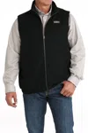 Cinch Concealed Carry Western Vest In Black In Black