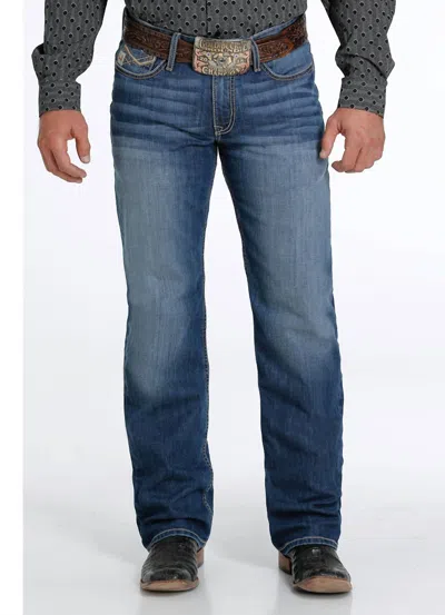 Cinch Grant Jeans In Medium Stone In Blue