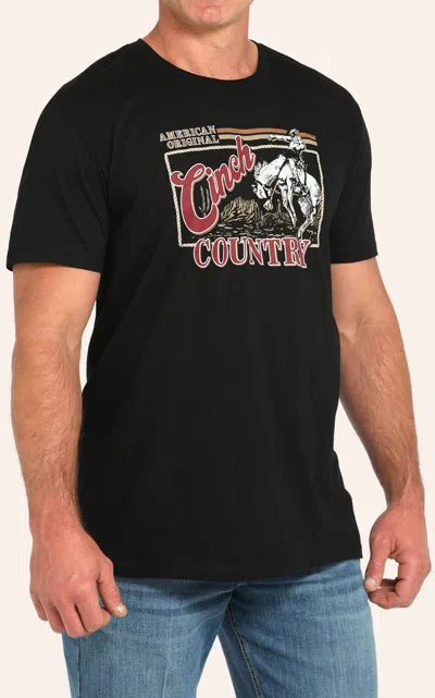 Cinch Men's Black Country Cowboy Graphic T-shirt