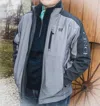 Cinch Men's Cc Bonded Jacket In Grey On Grey In Gray