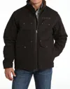 Cinch Men's Concealed Carry Cotton Canvas Zip Jacket In Brown