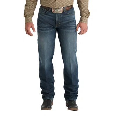 Cinch Men's Fastback Loose Fit Jeans In Med_blue