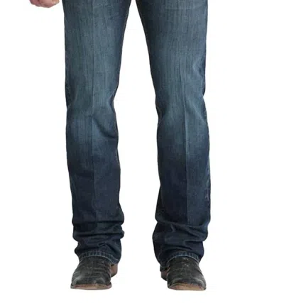 Cinch Men's Relaxed Fit Boot Cut Jeans In Medium Indigo In Multi