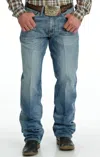 Cinch Men's Sawyer Loose Fit Boot-cut Performance Jean In Light_blue In Blue
