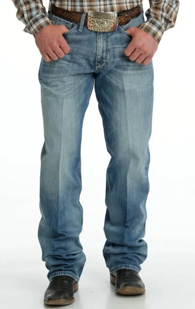 Cinch Men's Sawyer Loose Fit Boot-cut Performance Jean In Light_blue