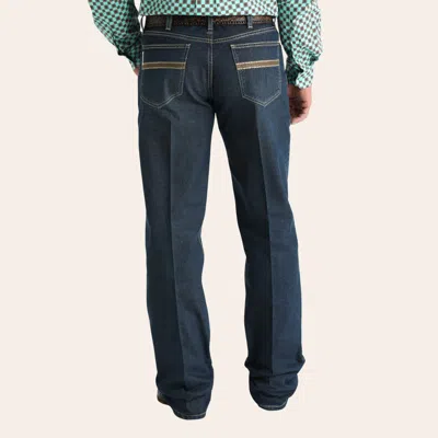 Cinch Men's White Label Dark Wash Relaxed Fit Jeans In Blue