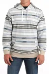 Cinch Reverse French Terry Pullover In Multi In Multi