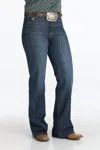 Cinch Tatum High Rise Easy Fit Jeans In Dark Stonewash In Multi
