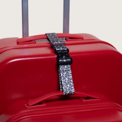 Cincha Luggage Connector In Leopard
