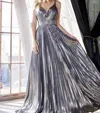 Cinderella Divine Alexandra Gown In Silver