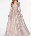 Cinderella Divine Briar Gown In Rose Gold