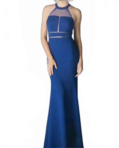Cinderella Divine Cameron Prom Dress In Royal In Blue