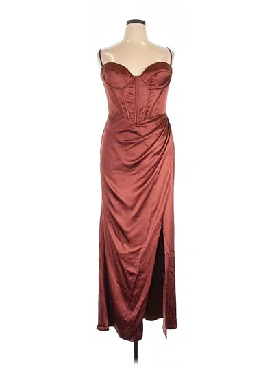Pre-owned Cinderella Divine Cocktail Dress In Burgundy