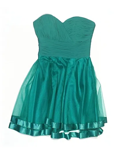 Pre-owned Cinderella Divine Cocktail Dress In Teal