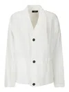 Cini Mezzolitro Cardigan In White