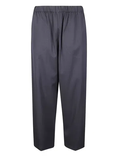 Cini Elasticated-waist Trousers In Gray