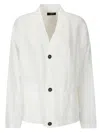 Cini Mezzolitro Cardigan In White