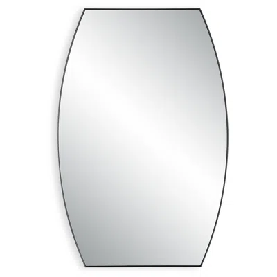 Cinnabar Road 24" X 36" Matte Black Wall Mirror