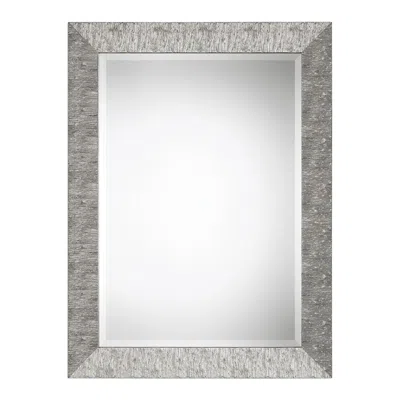 Cinnabar Road Canyon Silver 30 1/2" X 40 1/2" Wall Mirror