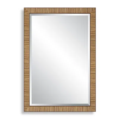 Cinnabar Road Ciana Natural Wrapped 22" X 32" Wall Mirror