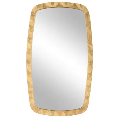 Cinnabar Road Gold 22 1/4" X 38" Flowing Wall Mirror