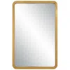 Cinnabar Road Gold 23 3/4" X 36" Rectangular Wall Mirror