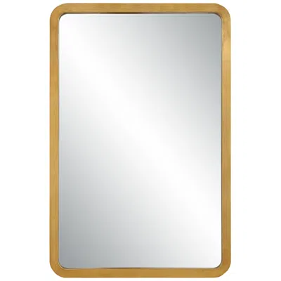 Cinnabar Road Gold 23 3/4" X 36" Rectangular Wall Mirror