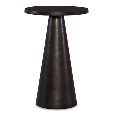 Cinnabar Road Lyra 12 3/4" Wide Dark Bronze Accent Table