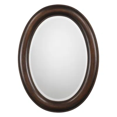 Cinnabar Road Madison Dark Bronze 22 1/4" X 29 1/4" Wall Mirror