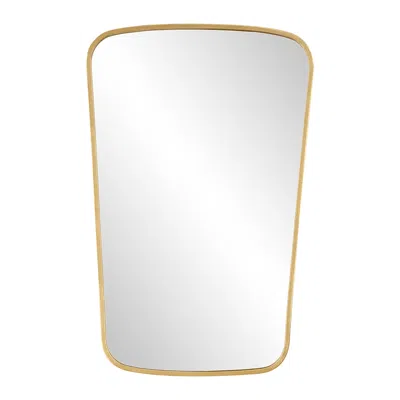 Cinnabar Road Orion Gold Leaf 22" X 34" Wall Mirror