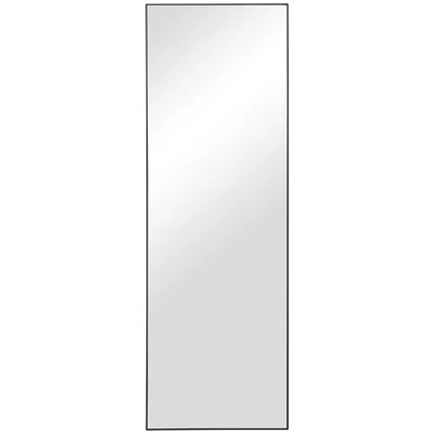 Cinnabar Road Reid Black 20" X 60" Wall/floor Mirror