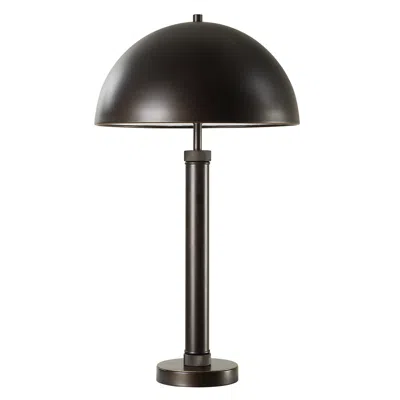 Cinnabar Road San Saba Dark Bronze Dome Table Lamp