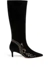 Cinq À Sept 60mm Casey Knee-high Boots In Black