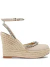 Cinq À Sept 80mm Jeanne Espadrilles In Natural/clear